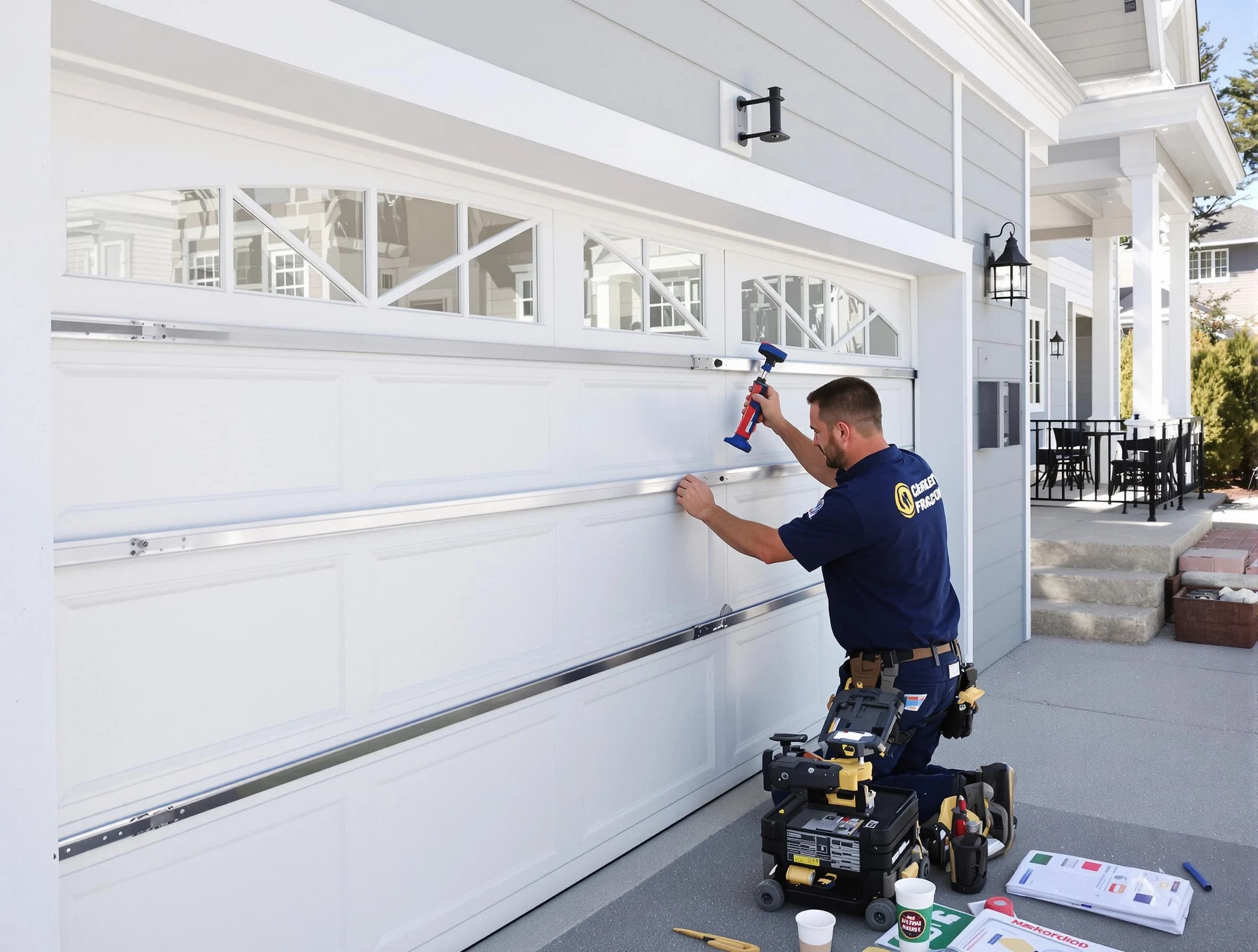 Professional garage door installation by North Decatur Garage Door Repair in North Decatur
