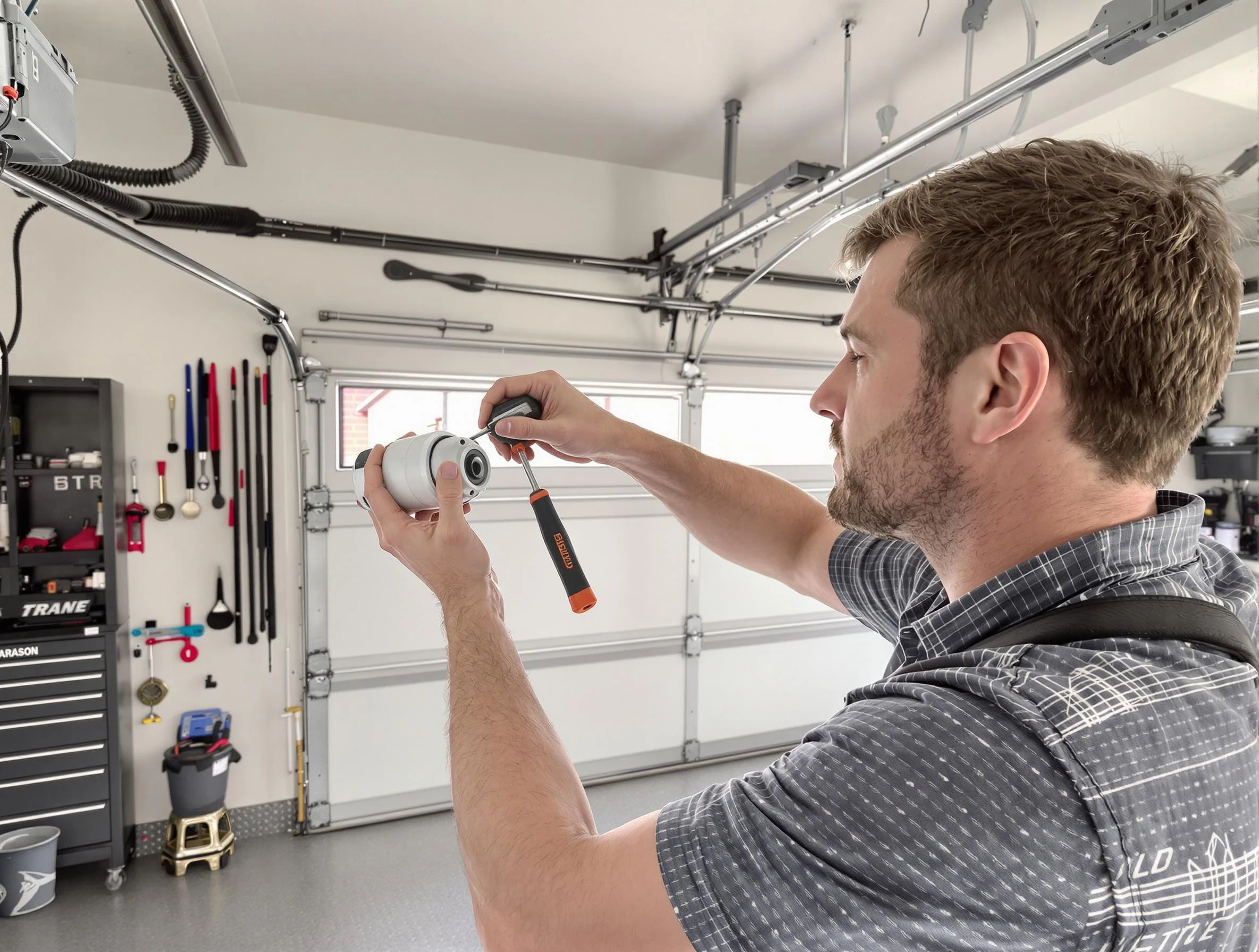 Garage door opener repair service by North Decatur Garage Door Repair in North Decatur